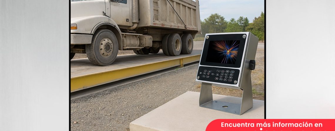 Cómo elegir la mejor balanza camionera para tu operación con indicadores de peso digitales